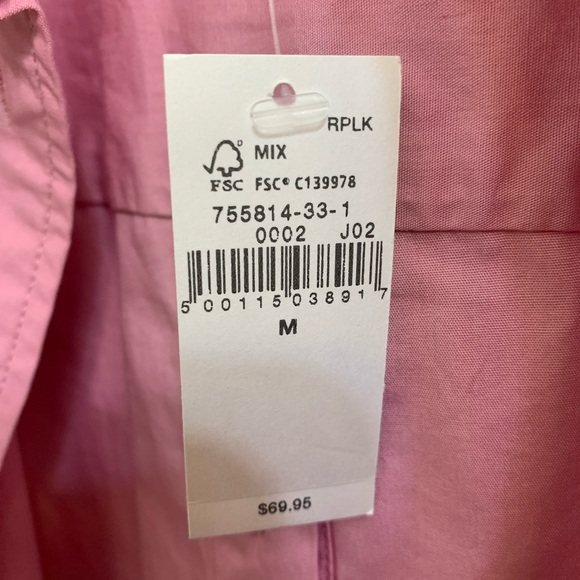Pink Gap Organic Big Cotton Shirt - Picture 4 of 5